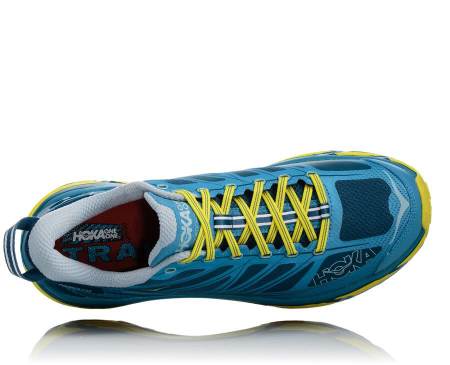 Hoka One One Trailove Tenisky Panske Modre - Mafate Speed 2 - 76031-DPRH